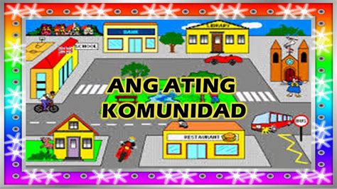 maayos na komunidad drawing|Larawan NG Aking Komunidad Powerpoint (1 Week) .
